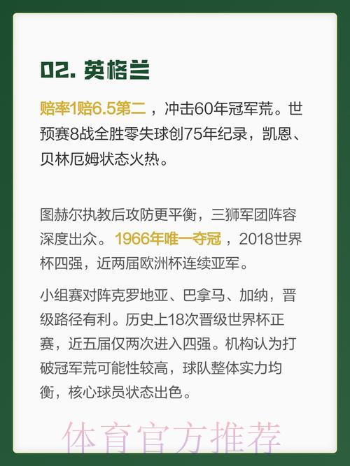 世界杯竞猜指南:各夺冠热门球队深度解析 世界杯竞猜指南:各夺冠热门球队深度解析